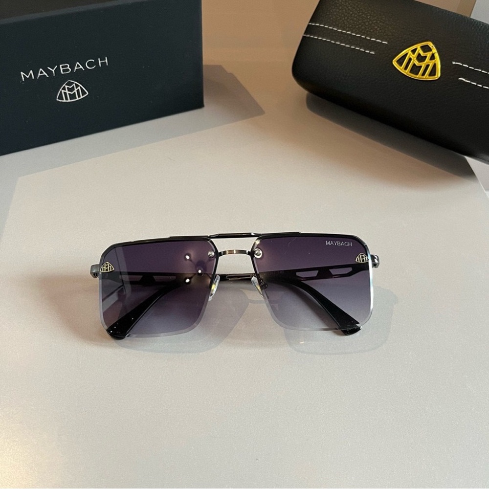 Maybach Black Gradient Sunglasses - image 8